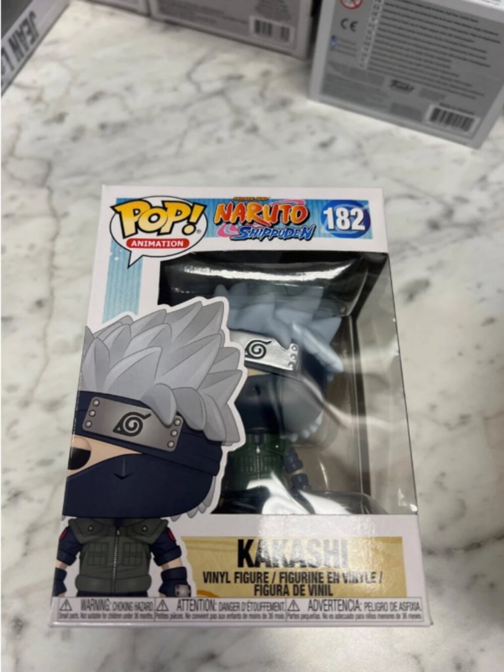 Funko Pop Kakashi #182 Naruto Shippuden New in Box NIB Collectible Rare HTF Gift